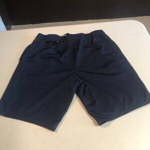 Boys Navy Under Armour Drawstring Shorts, Size XL